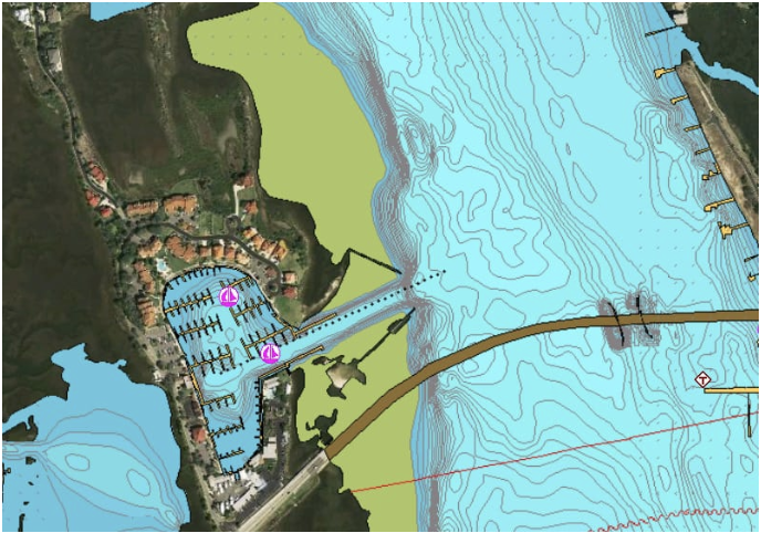 Mappa personalizzabile per profondità