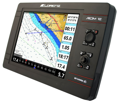 Atom 12 Plus — vista display touchscreen 12 pollici
